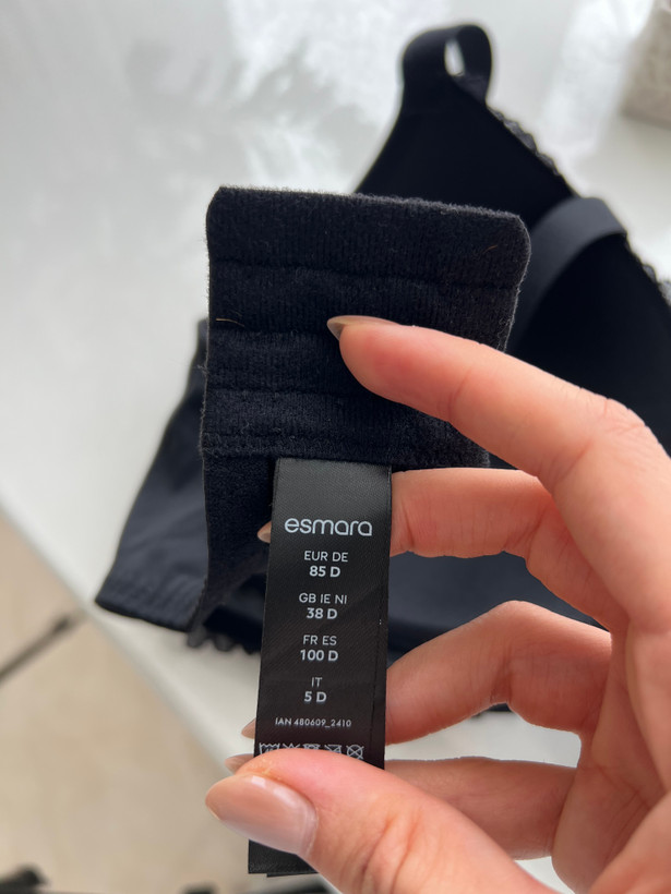 سوتین آلمانی گیپور esmara (اسمارا) سایز85 D
